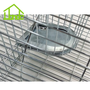 Trampa reutilizable para roedores, trampa <span class=keywords><strong>de</strong></span> metal galvanizado para atrapar y liberar <span class=keywords><strong>ratones</strong></span>, trampa para conejos, mapaches - Product Image 6