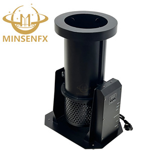 Minsenfx 1500W Điện sắt Confetti Máy DMX + Kỹ thuật số + điều khiển từ xa đám cưới hiển thị sân khấu Confetti pháo Blower - Product Image 4