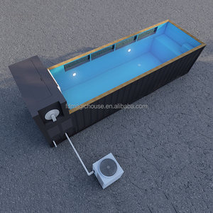 <span class=keywords><strong>Piscine</strong></span> <span class=keywords><strong>de</strong></span> luxe <span class=keywords><strong>de</strong></span> 40 pieds pour complexes hôteliers et hôtels, avec couverture automatique, pompe à chaleur toutes saisons, système au sel écologique - Product Image 3