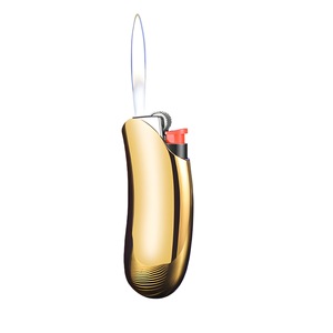 Étui de protection en métal <span class=keywords><strong>personnalisé</strong></span> avec logo pour <span class=keywords><strong>briquet</strong></span> à allumage à roue <span class=keywords><strong>BIC</strong></span> jetable - Product Image 1