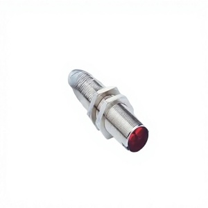 GRTE18-N1112 สวิตช์เซนเซอร์โฟโตอิเล็กทริค เส้นผ่านศูนย์กลาง 18 มม. NPN NO เครื่องตรวจจับการสะท้อนแบบกระจาย - Product Image 1