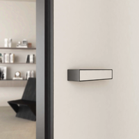 Portes en bois modernes invisibles à montage encastré personnalisées pour chambre à coucher, utilisation hôtelière, porte cachée sans cadre interne