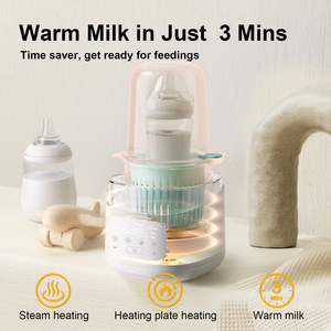 Calentador de Biberones Rápido, Calentamiento Uniforme, Sin Puntos Calientes, Modo Nocturno, Calentador de Leche de Temperatura Constante para Leche Materna y Fórmula, Compatible con Todos los Biberones - Product Image 4