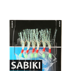 Venta al por mayor de <span class=keywords><strong>pesca</strong></span> Sabikis Fish Skin 6 anzuelos Sabiki Rigs #8 #10 #12 #14 #16 - Product Image 3