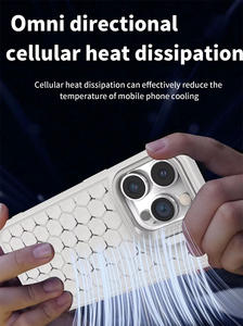 TPU doux motif nid d'abeille support de refroidissement coque de téléphone chargeur <span class=keywords><strong>sans</strong></span> <span class=keywords><strong>fil</strong></span> caméra béquille pour <span class=keywords><strong>huawei</strong></span> p20 p30 <span class=keywords><strong>p40</strong></span> p50 p60 lite - Product Image 3