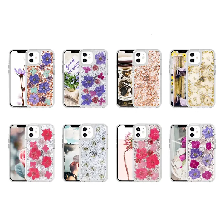 Hot Selling Luxury Flower Design Soft TPU Silicone Mobile Phone Case Cover For iphone 12 pro max Case For Women