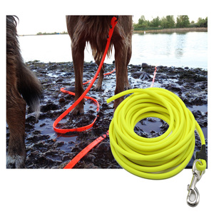 Correa de perro de estilo occidental de 10m, collar de PVC ecológico personalizado con cintas sólidas, perros de plástico separables hechos en CN;GUA - Product Image 1