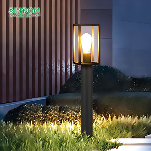 2023 Colonne Lampe Extérieure Villa Porte Cour <span class=keywords><strong>Paysage</strong></span> Pilier Lumières - Product Image 5