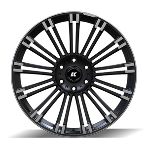 Rines <span class=keywords><strong>de</strong></span> Aleación <span class=keywords><strong>de</strong></span> Aluminio Forjado 22x10.0J Negro Mate 6X139.7 PCD ET40 para Toyota LC300 con Acabado Mecanizado y Alta Capacidad <span class=keywords><strong>de</strong></span> Carga - Product Image 2