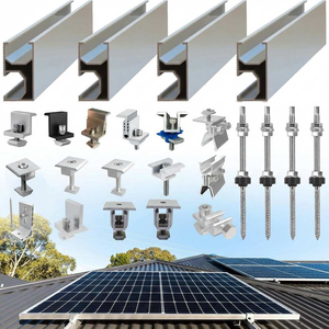 Fabricante de buena calidad venta directa de montaje de Panel Solar riel de aluminio para PV montaje en techo sistema de estantería - Product Image 2