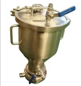 Stainless steel 13L dry hopper/hop doser for beer fermentation tanks