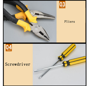 27 Piece Chất Lượng Cao Hộ Gia Đình Mộc Sửa Chữa Đầy Đủ Tốt Nhất Chuyên Nghiệp Box Kit Hand <span class=keywords><strong>Tool</strong></span> <span class=keywords><strong>Set</strong></span> Cho Cơ Khí - Product Image 3