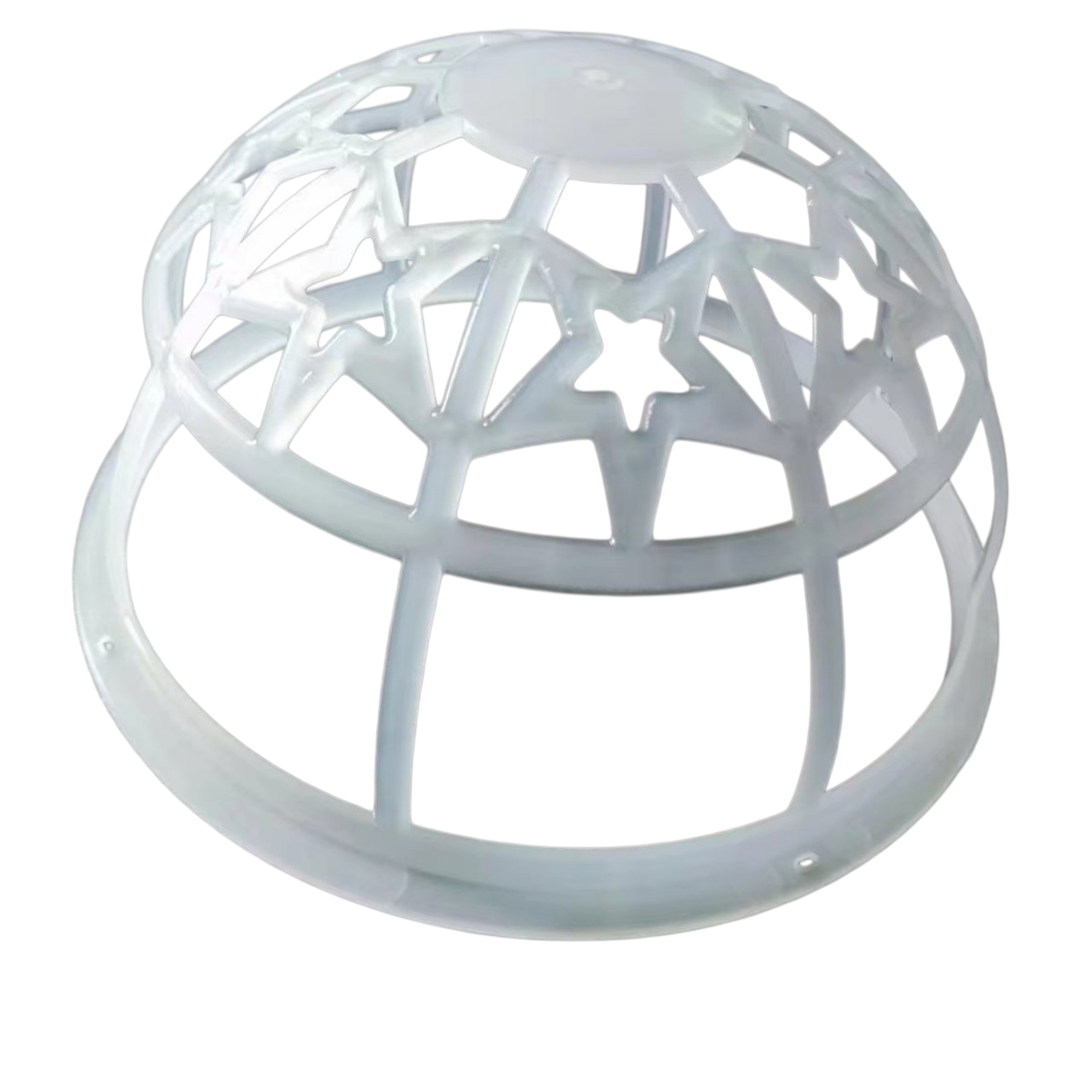 white  Hat washing stand, round, with small size
