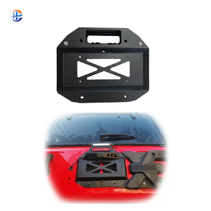 Kit de reubicación de matrícula de eliminación de neumático de repuesto/luz de iluminación de placa y tercera luz de freno para Jeep Wrangler JL - Product Image 1