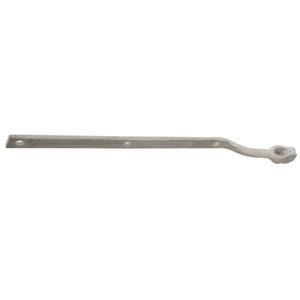 Correa de acero galvanizada Quan Pham para pared, ASTM A-153, tres orificios de montaje de 9/16 pulgadas espaciados a 8 pulgadas de distancia, alta calidad - Product Image 1
