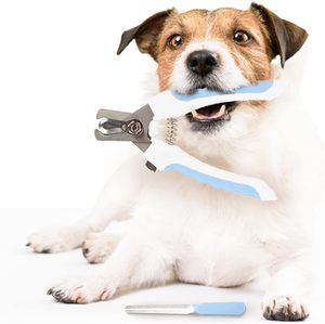 Coupe-ongles et lime à ongles pour chiens, chats et animaux de compagnie avec protection de sécurité pour éviter de couper trop fort, pour animaux de grande et petite taille - Product Image 2