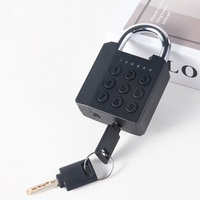 Grand cadenas électronique intelligent en alliage de zinc avec empreinte digitale pour casque, cyclisme, sport, extérieur, équipement de sécurité pour cyclistes, cadenas biométrique