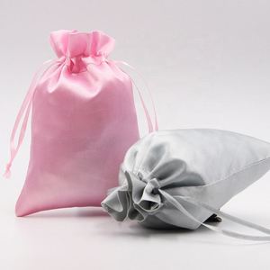 Sacs à cordon de couleur unie avec ruban pour bijoux, cheveux, voyages, montres, chaussures, perles, bagues, maquillage, pochette cadeau - Product Image 4