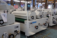 Machine à Double peinture, usine de revêtement uv automatique, machine de peinture de plancher, menuiserie de contreplaqué mdf