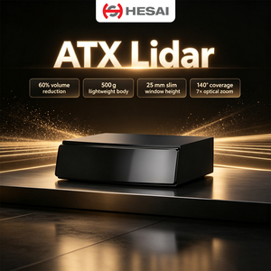 เฮไซ ATX มุมมองภาพกว้างพิเศษ 140 องศา °   LiDAR ระยะไกล 300 ม. สำหรับระบบ ADAS ในยานยนต์ขับเคลื่อนอัตโนมัติอัจฉริยะ - Product Image 1