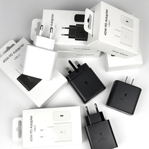 <span class=keywords><strong>Chargeur</strong></span> mural USB C à charge rapide <span class=keywords><strong>45w</strong></span> PD Type C <span class=keywords><strong>Chargeur</strong></span> 45 watts pour <span class=keywords><strong>Samsung</strong></span> Galaxy S23 S22 S21 ultra <span class=keywords><strong>Note</strong></span> 20 <span class=keywords><strong>10</strong></span> 10plus - Product Image 1