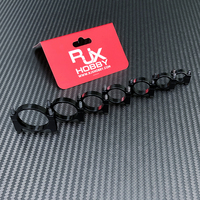 RJXHOBBY 12mm 18mm 22mm Pince de fixation en alliage pour tube, support de tuyau pour pièces de rechange de drone