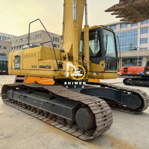 Excavadora de cadenas PC220-7 de segunda mano de alta calidad, origen Japón, motor principal, bajo precio, maquinaria para movimiento de tierras - Product Image 5