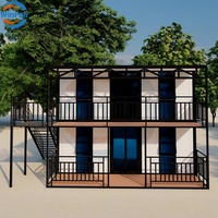 WinFair-Maison modulaire préfabriquée à deux étages, mobile, en conteneur, prix 20 pieds, 2 chambres à coucher Cebu, Philippines pour vivre