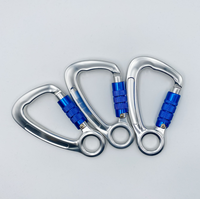 Mousqueton d'escalade automatique 30kN, clip pivotant en aluminium, crochet à ressort pour l'escalade en montagne et la sécurité en sauvetage, connecteur SGM7120TN