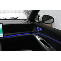 Kit d'éclairage d'ambiance de luxe pour voiture BYD SeaLion 06-EV/DMI, bande LED intérieure en fibre optique acrylique, vente directe usine