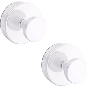 Stainless Steel Suction Cup Hook No Drill Vacuum Wall Hanger for Bathroom <b>Kitchen</b> <b>Towel</b> Coat Storage - Product Image 1