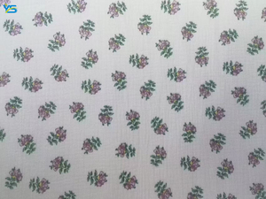 Tessuto in <span class=keywords><strong>Cotone</strong></span> Organico Stampato 100% Traspirante, Tessuto Mussola <span class=keywords><strong>Seersucker</strong></span> Stampato per Asciugamani per Bambini - Product Image 3