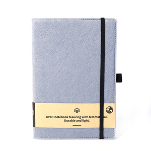 Chất lượng cao tùy chỉnh <span class=keywords><strong>A5</strong></span> có thể tháo rời Bìa sinh thái thân thiện cảm thấy vải linen máy tính xách tay quy hoạch và Tạp Chí cho các trường học - Product Image 3