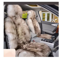Housse de siège de voiture universelle de nouveau style 2024 avec accessoire intérieur élégant en fourrure artificielle pour Land Cruiser