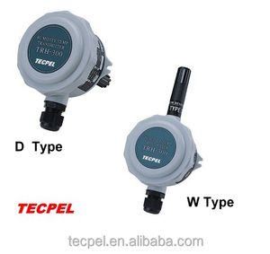TRH-303 TECPEL อุณหภูมิและความชื้นใหม่พร้อมจอแสดงผล LED เอาท์พุท4-20mA HVAC ใช้ตู้ IP65 0.3C/2% RH ความถูกต้อง - Product Image 3