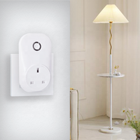Bilihondim UK Interrupteur WiFi à Bouton Tactile 200W 1 Canal Compatible Tuya Contrôle Sans Fil 1A Installation Facile Garantie 1 An