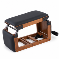 Équipement de Gym Domicile et Hôtel de Luxe Pilates Planche Abdominale en Bois Poids Libres Design Élégant pour Entraînement