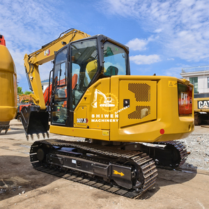 Miniexcavadora Usada CAT307.5 en Stock, Cuchilla Niveladora Estándar, Excavadora Pequeña CATERPILLAR 307.5 308 310 313, Maquinaria para Movimiento de Tierras - Product Image 4