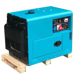 Generador diésel de 7500 vatios, 8kva, para uso doméstico, 220v
