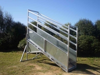 Rampe de chargement de clôture de panneau de cour de bétail durable directe d'usine nouvel équipement d'élevage de condition pour la ferme