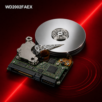 Disque dur de performance WD2002FAEX noir de 2 To, 7200 tr/min, SATA 6 Gbit/s, cache 64 Mo, 3,5 pouces pour stockage, sauvegarde et jeux sur ordinateur