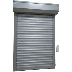 Manufacturers of modern indoor and outdoor luxury roll-up Windows sell aluminum alloy shutters