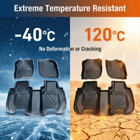 Tapis de sol de voiture personnalisés en TPE, ensemble de tapis de sol en matériau TPE pour Honda Fit (conduite à droite)