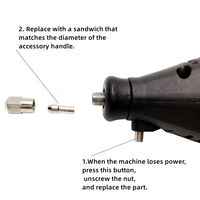Mini-fraiseuse rotative combinée 161 - Modèle à vitesse variable - Outils électriques DIY pour percer et polir