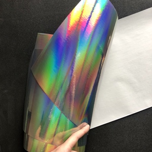 Miễn phí mẫu tùy chỉnh A4 dính Sticker <span class=keywords><strong>Holographic</strong></span> an ninh Pet phim cho in ấn - Product Image 5