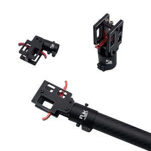 RJXHOBBY 16/20/25/28/30/35mm Horizontal Fittings Carbon Tube <b>Clamp</b> Fixers <b>Quick</b> Release Connectors for Multirotor Drone Arms - Product Image 5