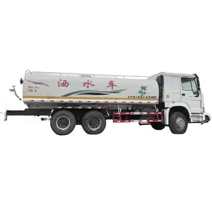 Used HOWO water truck 20cbm sinotruck chassis 6x4 sprinkler for sale low price