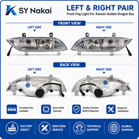 Kinglong XMQ6902 Otobüs Tamiri için Premium Ön Sis Lambası Grubu Standart Oto Tampon Lambaları
