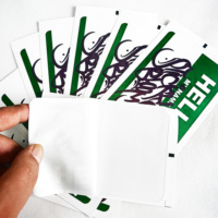 Logo personnalisé découpé en vinyle imprimé destructible fragile papier coquille d'oeuf autocollants étiquette papier Graffiti peinture utiliser des autocollants coquille d'oeuf