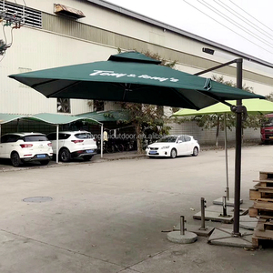 Paraguas romano cuadrado de 3m para jardín al aire libre, sombrillas compensadas de aluminio, sombrillas de <span class=keywords><strong>Patio</strong></span> en voladizo de 10 pies con base de agua - Product Image 6